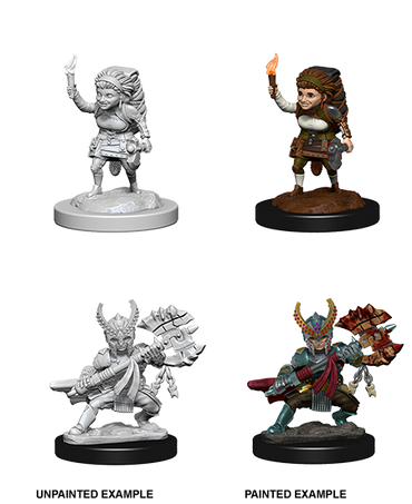 D&D: Nolzur's Marvelous Miniatures - Halfling Female Fighter (ONLINE ORDER ONLY)
