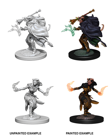 D&D: Nolzur's Marvelous Miniatures - Tiefling Female Warlock (ONLINE ORDER ONLY)
