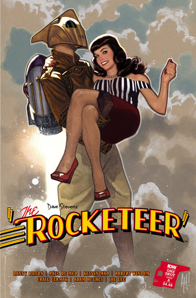 The Rocketeer #1 A Adam Hughes GGA (05/31/2023) IDW (ONLINE ORDER ONLY)
