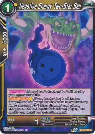 Negative Energy Two-Star Ball (BT10-120) [Rise of the Unison Warrior 2nd Edition] (ONLINE ORDER ONLY)