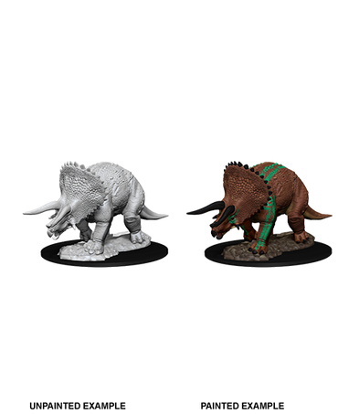 D&D: Nolzur's Marvelous Miniatures - Triceratops (ONLINE ORDER ONLY)