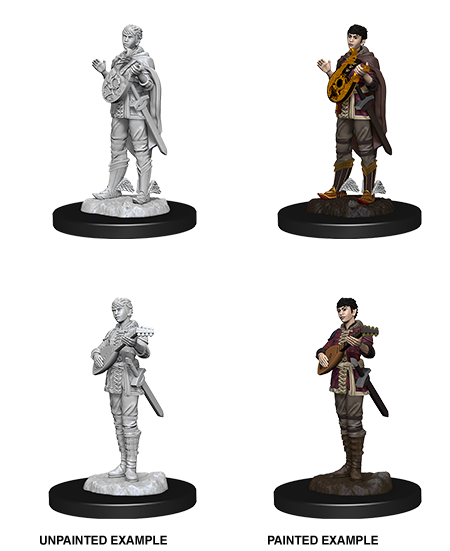 D&D: Nolzur's Marvelous Miniatures - Half-Elf Female Bard (ONLINE ORDER ONLY)