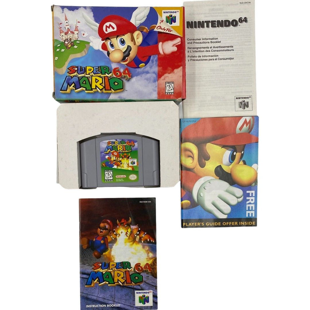 Super Mario 64 - Nintendo 64 (CIB - Carboard Box) (Online Order Only)