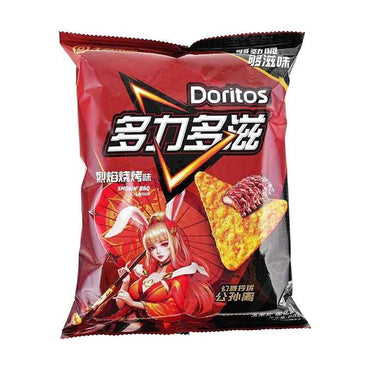 Doritos Corn Chips ,Flame BBQ ,2.39 oz Honor of Kings Limited Edition