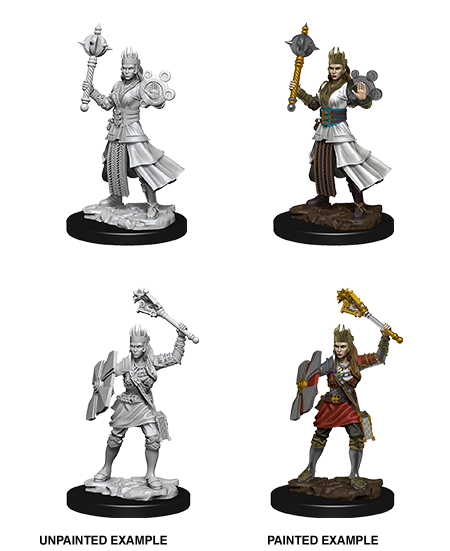 D&D: Nolzur's Marvelous Miniatures - Human Female Cleric (ONLINE ORDER ONLY)
