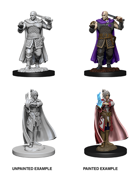 D&D: Nolzur's Marvelous Miniatures - Human Ranger & Moon Elf Sorcerer (ONLINE ORDER ONLY)