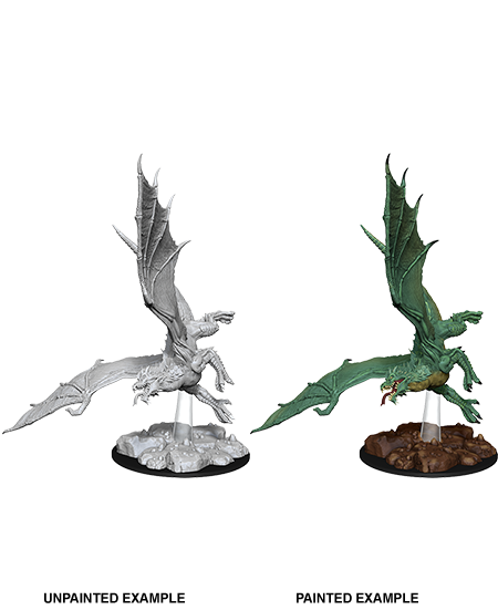 D&D: Nolzur's Marvelous Miniatures - Young Green Dragon (ONLINE ORDER ONLY)