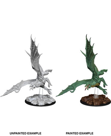 D&D: Nolzur's Marvelous Miniatures - Young Green Dragon (ONLINE ORDER ONLY)