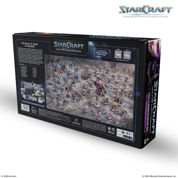 StarCraft The Miniatures Game: 2 Player Starter Set: Founders Edition (ONLINE ORDER ONLY)