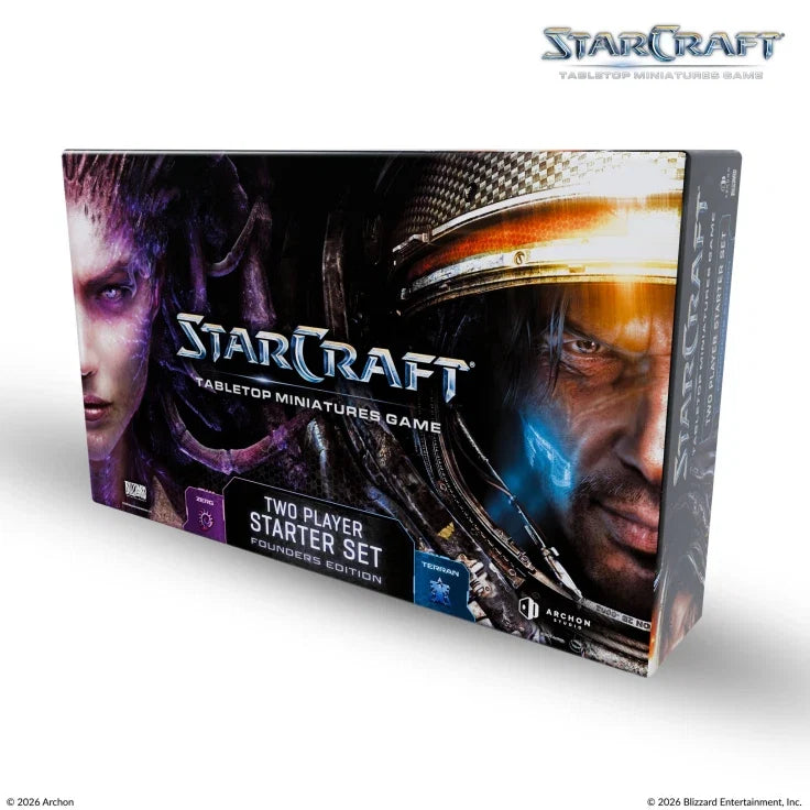StarCraft The Miniatures Game: 2 Player Starter Set: Founders Edition (ONLINE ORDER ONLY)