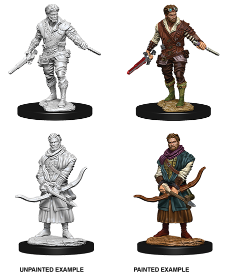 D&D: Nolzur's Marvelous Miniatures - Human Male Rogue (ONLINE ORDER ONLY)