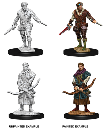 D&D: Nolzur's Marvelous Miniatures - Human Male Rogue (ONLINE ORDER ONLY)