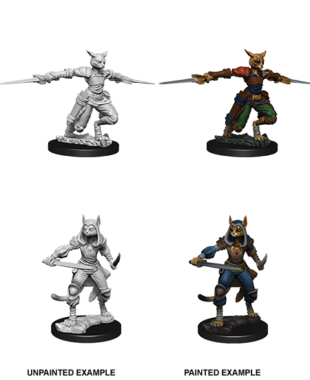 D&D: Nolzur's Marvelous Miniatures - Tabaxi Female Rogue (ONLINE ORDER ONLY)