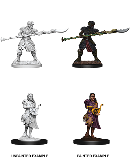 D&D: Nolzur's Marvelous Miniatures - Yuan-Ti Pureblood Adventurers (ONLINE ORDER ONLY)