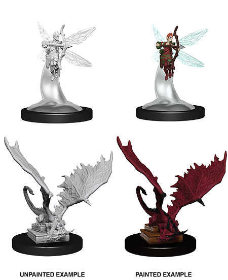 D&D: Nolzur's Marvelous Miniatures - Sprite & Pseudodragon (ONLINE ORDER ONLY)