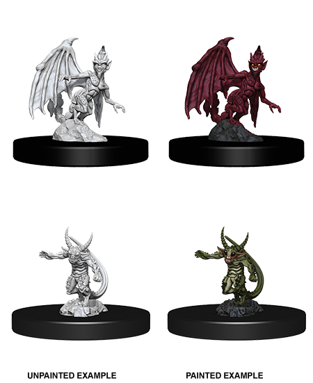 D&D: Nolzur's Marvelous Miniatures - Quasit & Imp (ONLINE ORDER ONLY)