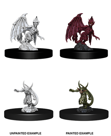 D&D: Nolzur's Marvelous Miniatures - Quasit & Imp (ONLINE ORDER ONLY)