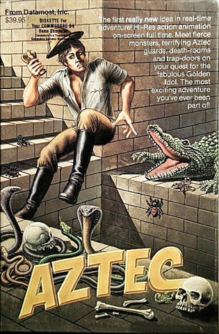Aztec (Commodore 64) (ONLINE ORDER ONLY)
