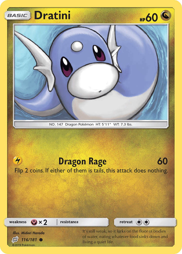 Dratini (116/181) [Sun & Moon: Team Up] (Online Only)