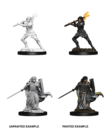 D&D: Nolzur's Marvelous Miniatures - Human Female Paladin (ONLINE ORDER ONLY)