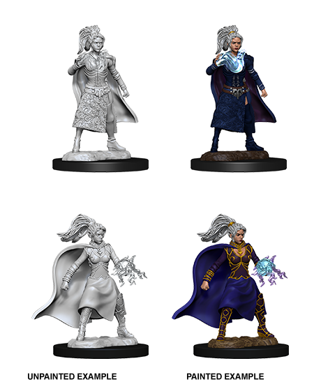 D&D: Nolzur's Marvelous Miniatures - Human Female Sorcerer (ONLINE ORDER ONLY)