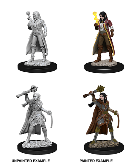 D&D: Nolzur's Marvelous Miniatures - Elf Female Cleric (ONLINE ORDER ONLY)