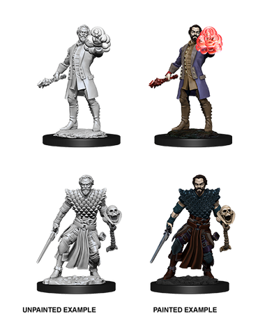 D&D: Nolzur's Marvelous Miniatures - Human Male Warlock (ONLINE ORDER ONLY)