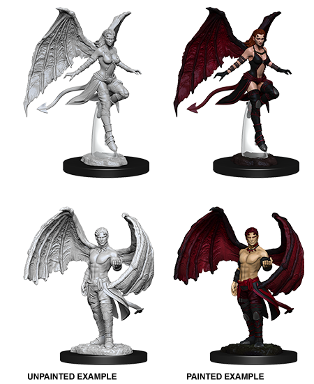 D&D: Nolzur's Marvelous Miniatures - Succubus & Incubus (ONLINE ORDER ONLY)