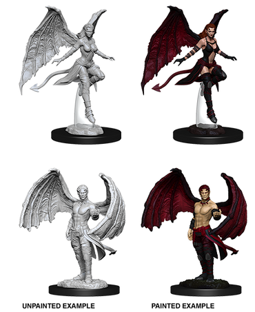 D&D: Nolzur's Marvelous Miniatures - Succubus & Incubus (ONLINE ORDER ONLY)