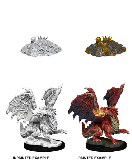 D&D: Nolzur's Marvelous Miniatures - Red Dragon Wyrmling (ONLINE ORDER ONLY)
