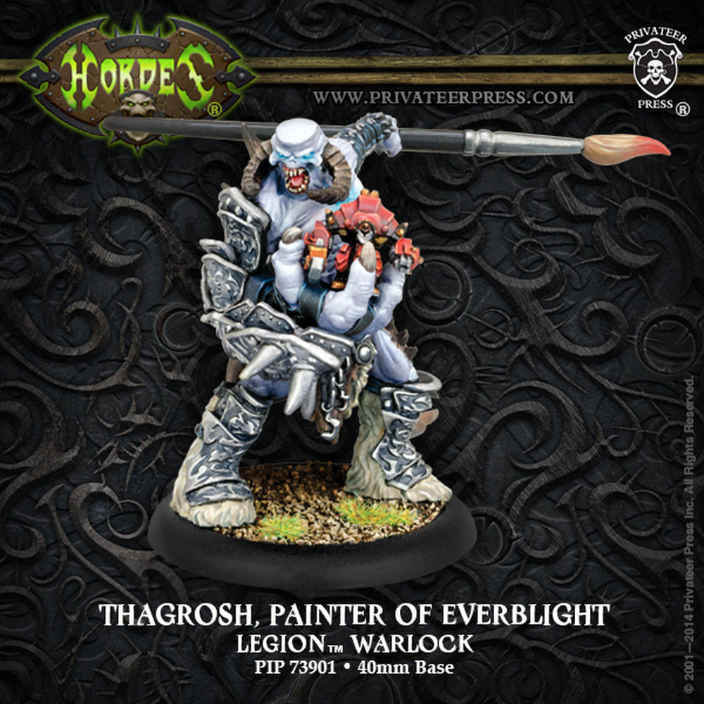 Hordes: Legion of Everblight Thagrosh Painter of Everblight (ONLINE ORDER ONLY)