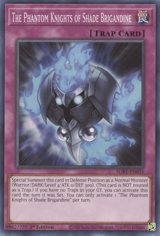 The Phantom Knights of Shade Brigandine [SDBT-EN035] Common (ONLINE ORDER ONLY)