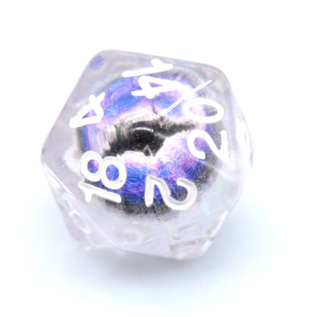 Dragon Eye d20 21.7mm Resin Standard Roll d20 [Red, Green, Blue, Clear, Smoke] (Online Only)