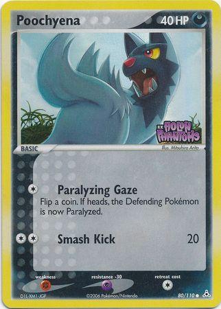 Poochyena (80/110) (Stamped) [EX: Holon Phantoms] (Online Only)