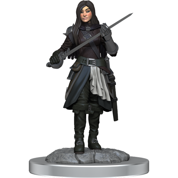 D&D Nolzur's Marvelous Miniatures: Half-Elf Rogue Female (Online Order Only)