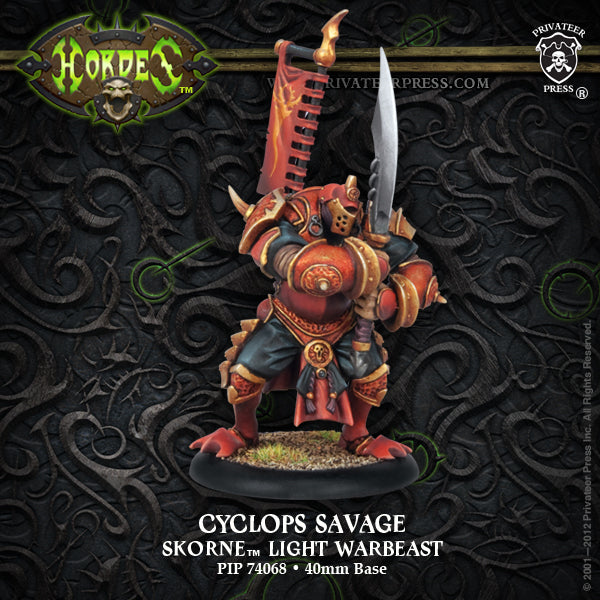 Hordes: Skorne Cyclops Savage (ONLINE ORDER ONLY)