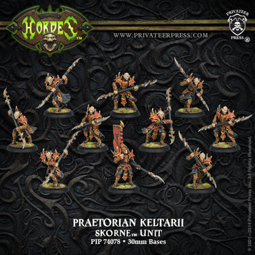 Hordes: Skorne Praetorian Keltarii Swordsmen Unit (ONLINE ORDER ONLY)