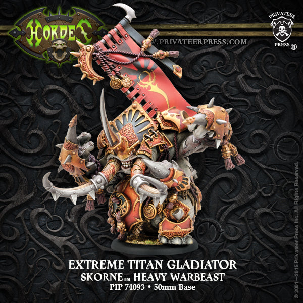 Hordes: Skorne Extreme Titan Gladiator (ONLINE ORDER ONLY)