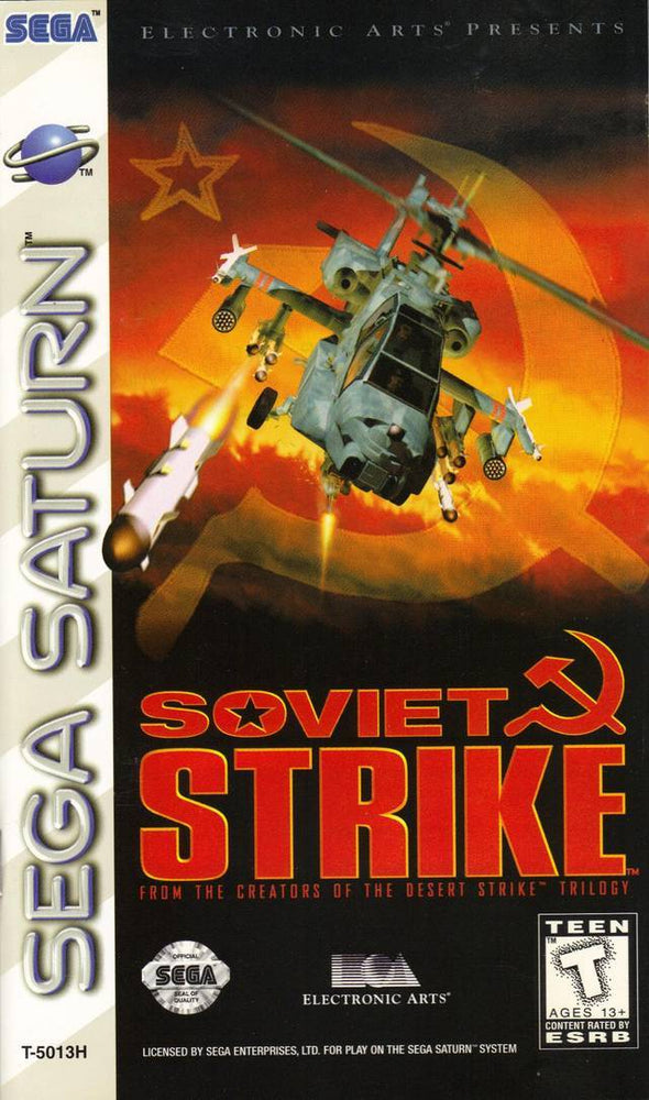 Soviet Strike (Sega Saturn) (ONLINE ORDER ONLY)