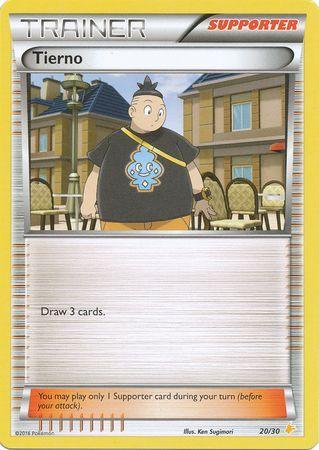Tierno (20/30) [XY: Trainer Kit 3 - Pikachu Libre] (Online Only)