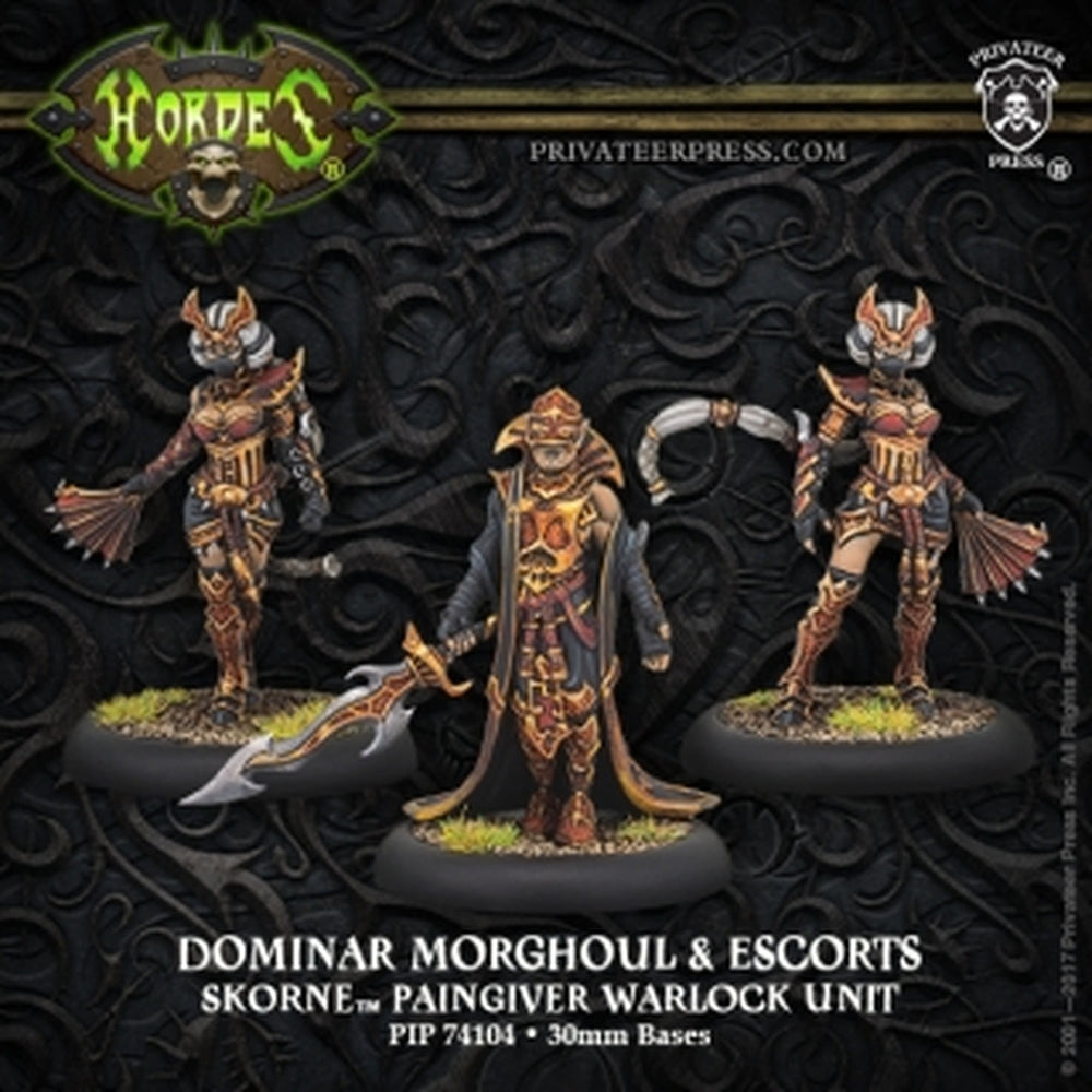 Hordes: Skorne Dominar Morghoul & Escorts (ONLINE ORDER ONLY)