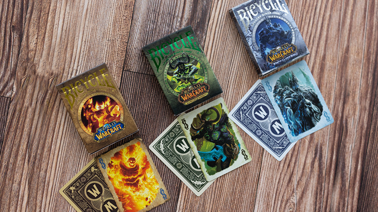 Bicycle World of Warcraft Playing Cards by US Playing Card (ONLINE ORDER ONLY)