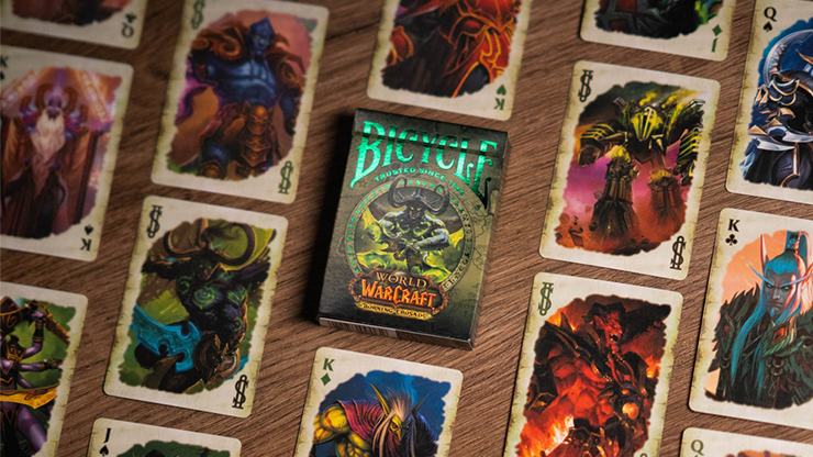 Bicycle World of Warcraft Playing Cards by US Playing Card (ONLINE ORDER ONLY)