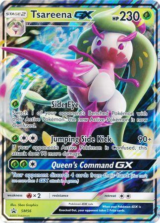 Tsareena GX (SM56) (Jumbo Card) [Sun & Moon: Black Star Promos] (Online Only)