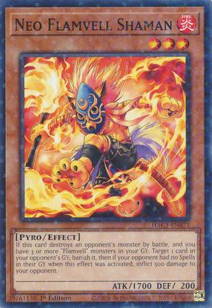 Neo Flamvell Shaman (Duel Terminal) [HAC1-EN071] Common (ONLINE ORDER ONLY)
