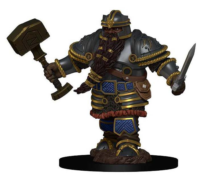 D&D: Icons of the Realms - Dwarf Male Fighter (ONLINE ORDER ONLY)