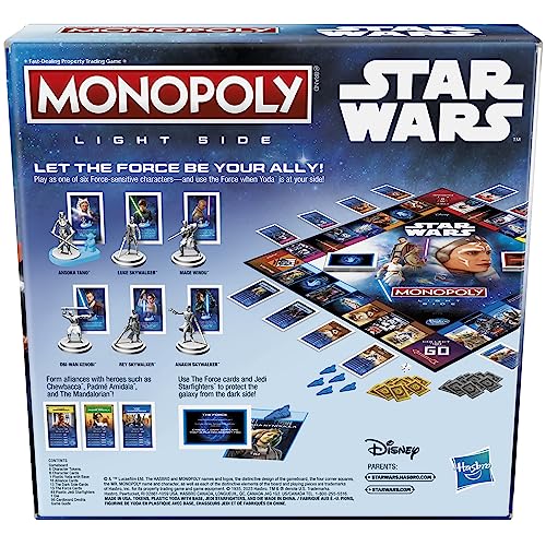 Monopoly: Star Wars - Light Side (ONLINE ORDER ONLY)