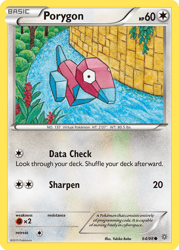 Porygon (64/98) [XY: Ancient Origins] (Online Only)