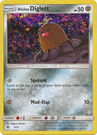 Alolan Diglett (9/12) [McDonald's Promos: 2017 Collection] (Online Only)