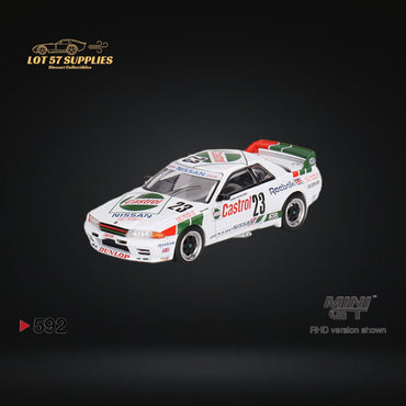 Mini-GT Nissan Skyline GT-R (R32) Gr. A #23 1990 Macau Guia Race Winner #592 1:64 MGT00592 (ONLINE ORDER ONLY)